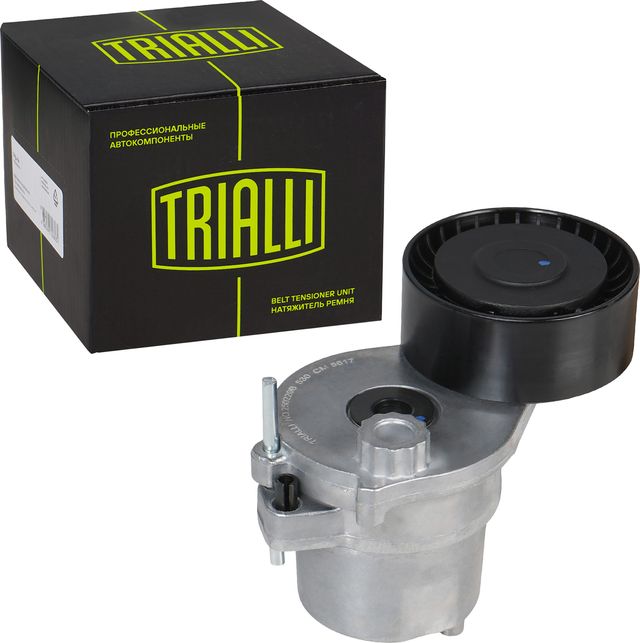 Натяжной ролик (натяжитель) приводного клинового зубчатого ремня Trialli. Артикул CM 5617