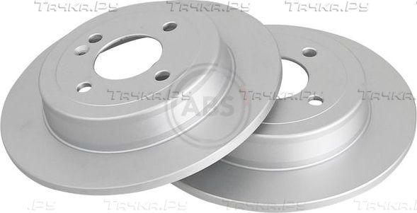 Тормозной диск ABS COATED задний для Kia Rio III 2011-2017. Артикул 18225