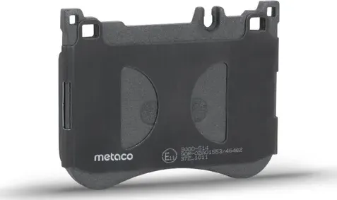 Колодки тормозные передние к-кт (Metaco). Артикул 3000514