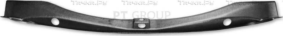 Накладка PT Group в проём багажника (черное тиснение) (ABS) для Renault Logan II 2014-2022. Артикул RLO112901