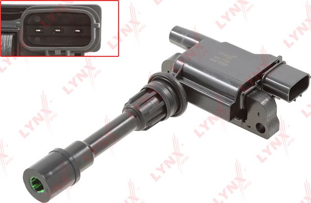 Катушка зажигания LYNXauto для Mazda Premacy I (CP) 1999-2005. Артикул SPL1107