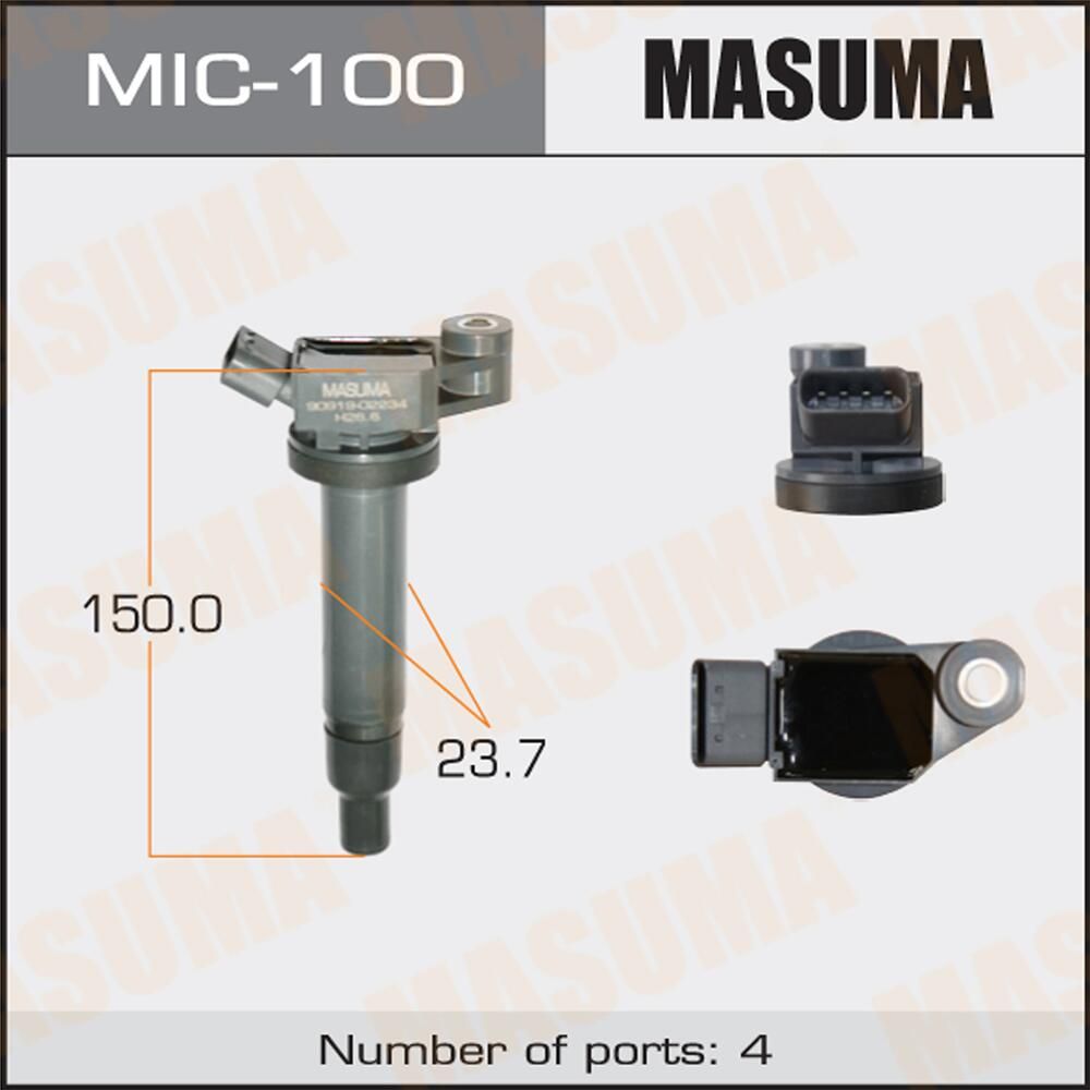 Катушка зажигания Masuma. Артикул MIC-100