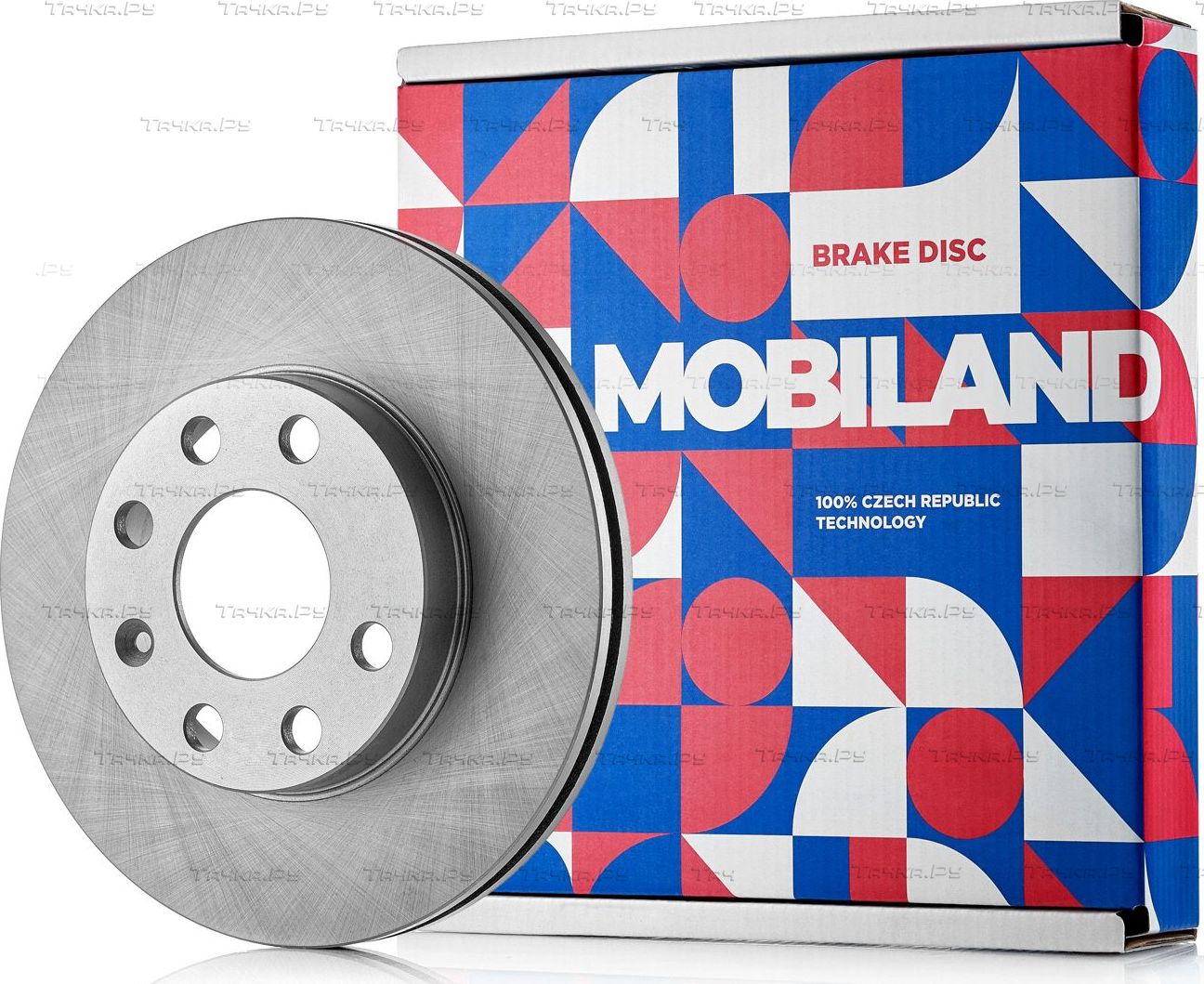 Тормозной диск Mobiland передний для Opel Corsa B 1993-2000. Артикул 416102601