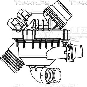 Термостат Luzar для BMW 3 V (E90/E91/E92/E93) 2006-2013. Артикул LT 2635