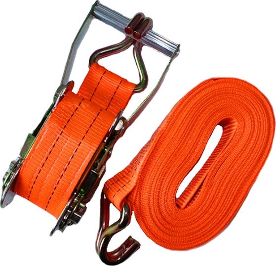 Стяжка груза Полярник (1500кг длина/ 3000кг обхват, лента 52мм, замок 230мм, длина 6м). Артикул 262-005