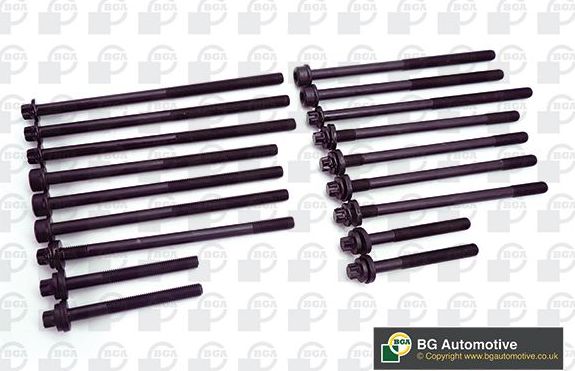 Комплект болтов ГБЦ BGA для Renault Espace III 1996-2000. Артикул BK5366