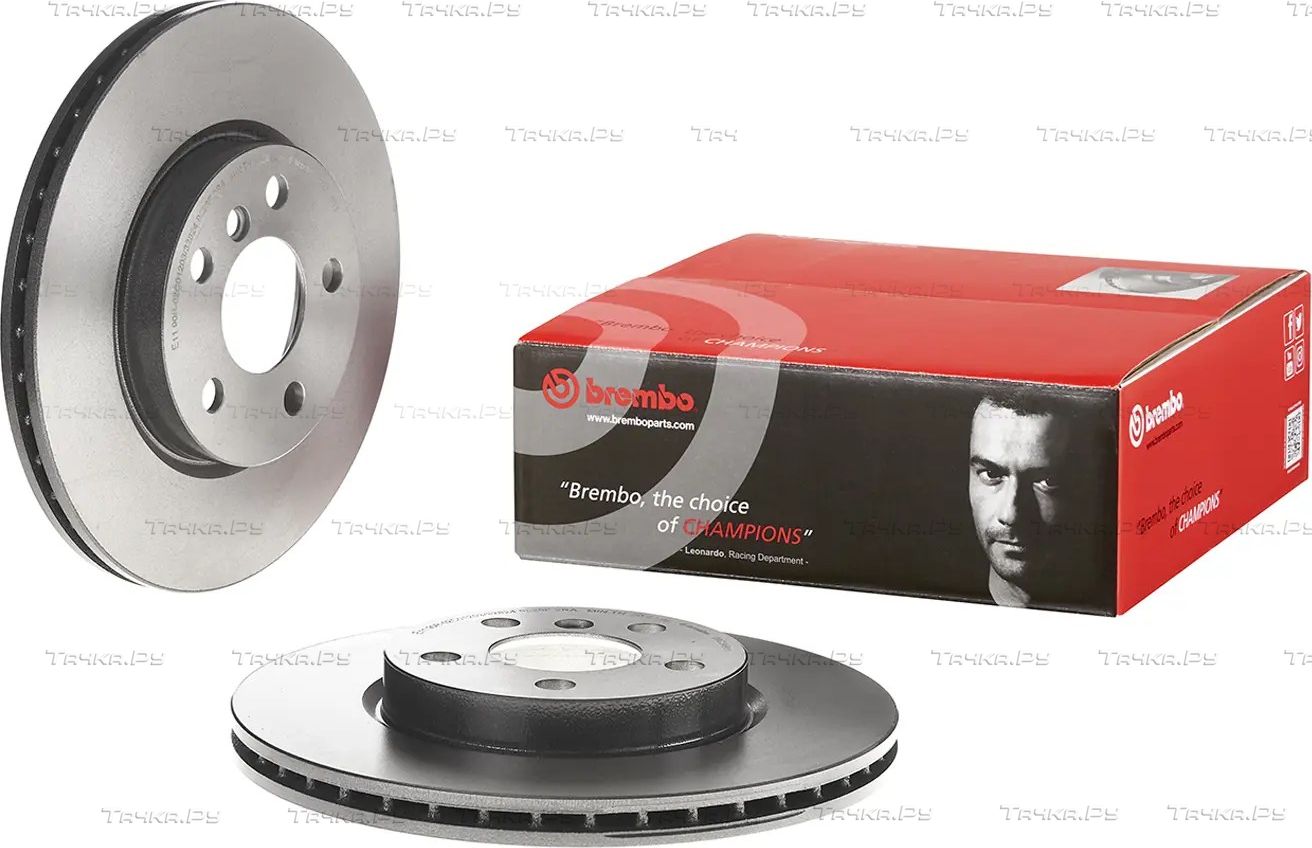 Тормозной диск Brembo UV Coated передний для BMW 2 Active Tourer F45 2013-2026. Артикул 09.C349.11