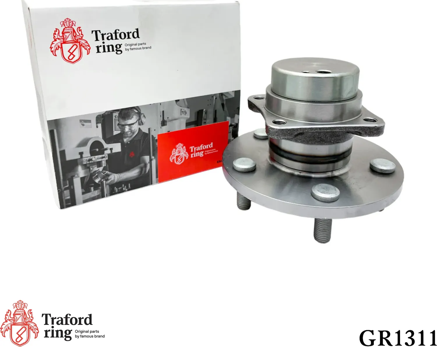 Ступица Geely Emgrand EC7 (08-) (задн. в сборе с подшип.) (Traford Ring). Артикул GR1311