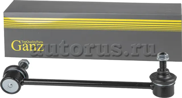 Тяга переднего стабилизатора R KIA Rio 1 00-05 GANZ GIK10172 Ganz. Артикул GIK10172