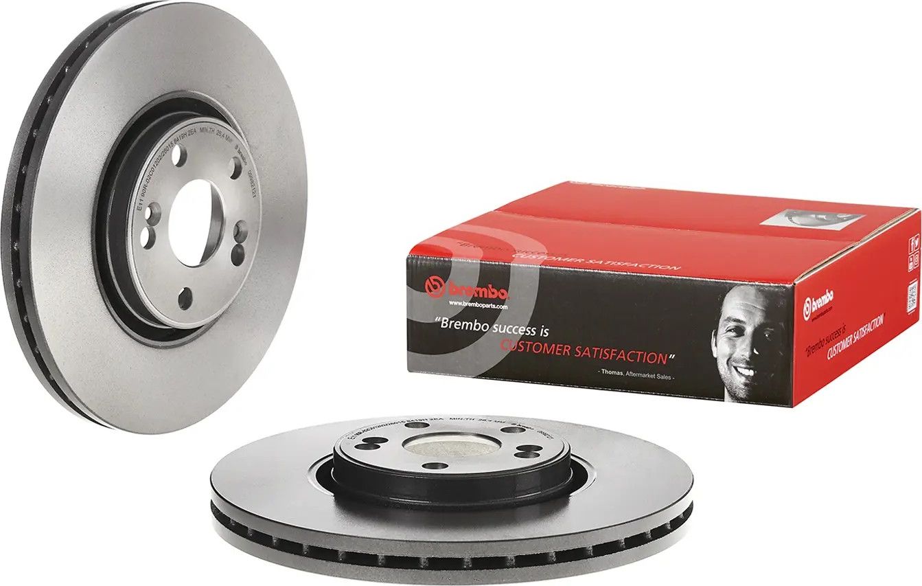 Тормозной диск Brembo PRIME LINE - UV Coated. Артикул 09.9821.21