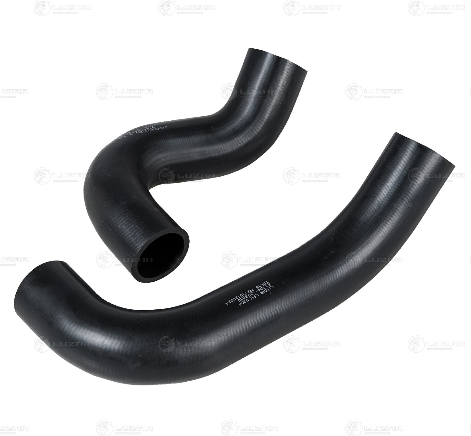 Патрубок радиатора (системы охлаждения) Luzar (EPDM (Этилен-пропиленовый каучук)). Артикул LPK 0304