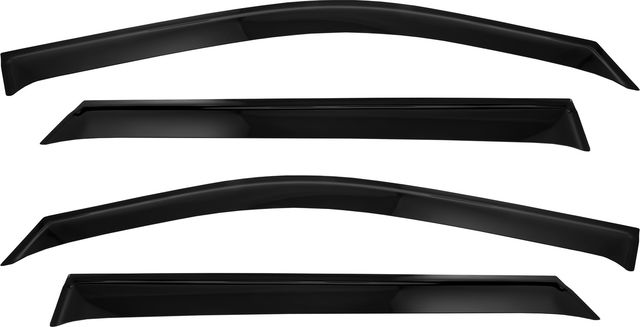 Дефлекторы REIN для окон (накладной скотч 3М) (4 шт.) Changan CS55 кроссовер 2017-2026. Артикул REINWV1155