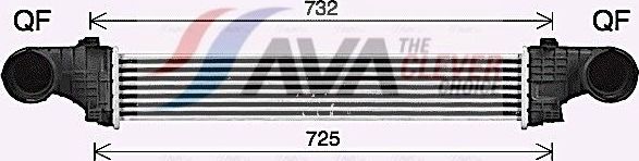 Интеркулер AVA. Артикул MS4726