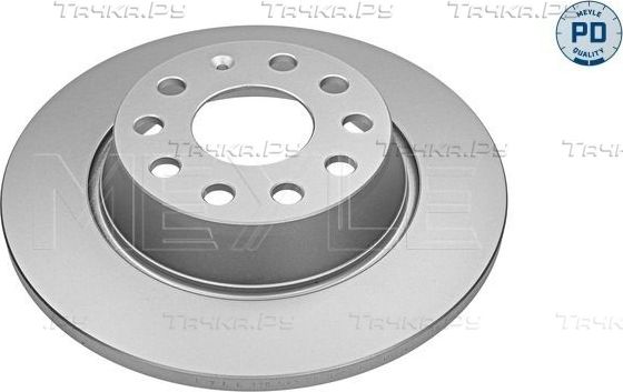 Тормозной диск Meyle PD задний для Skoda Yeti I 2009-2017. Артикул 115 523 0043/PD