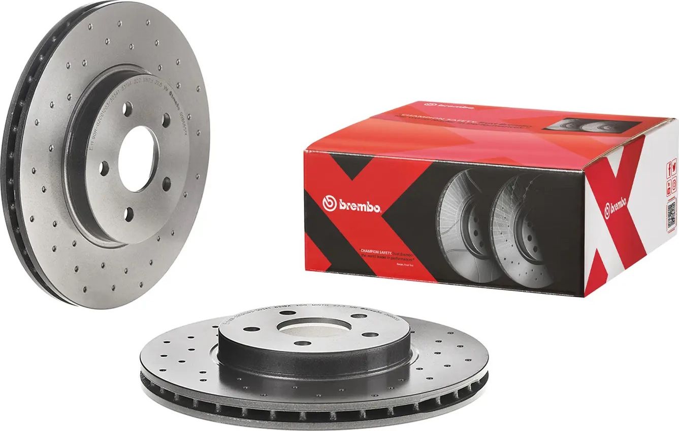 Тормозной диск Brembo XTRA LINE - Xtra. Артикул 09.8665.1X