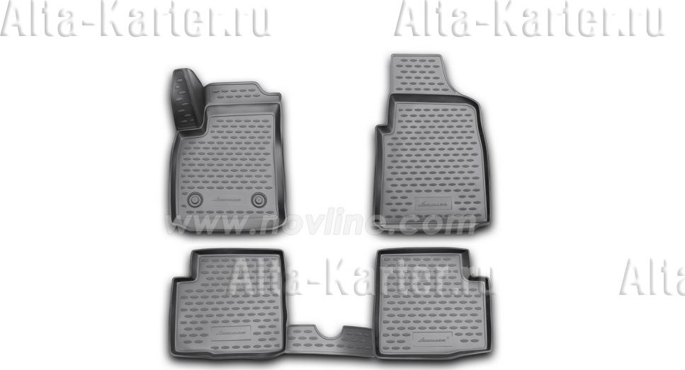 Коврики Element 3D для салона Ford KA II 2008-2026. Артикул NLC.3D.16.37.210k