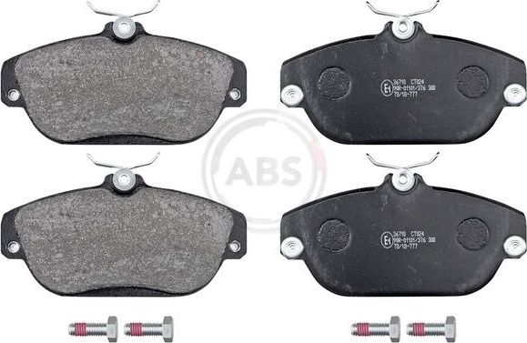 Тормозные колодки ABS. Артикул 36710