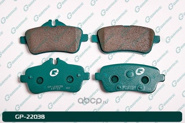 Колодки G-brake GP-22038 G-Brake. Артикул GP22038