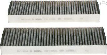 Салонный фильтр Bosch для Citroen C4 II 2013-2026. Артикул 1 987 435 522