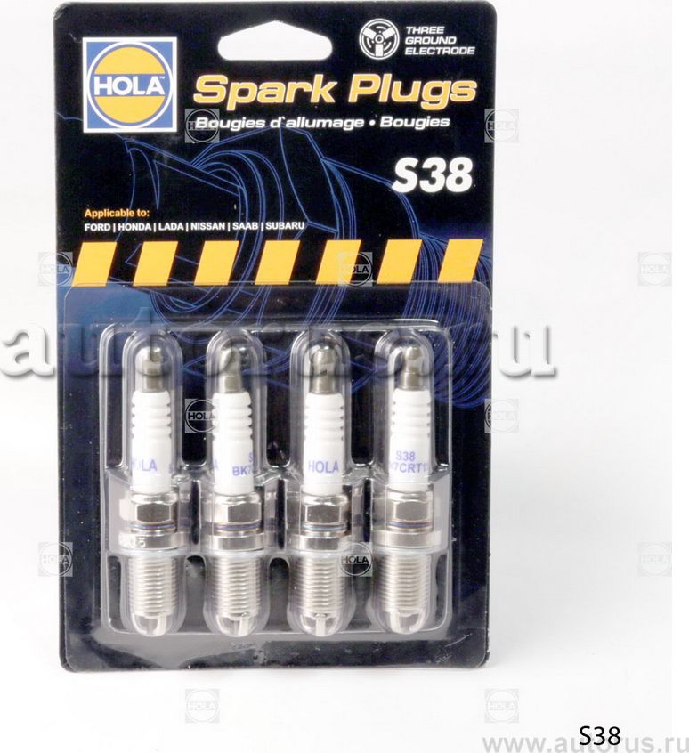 Свеча зажигания HOLA. Артикул S38
