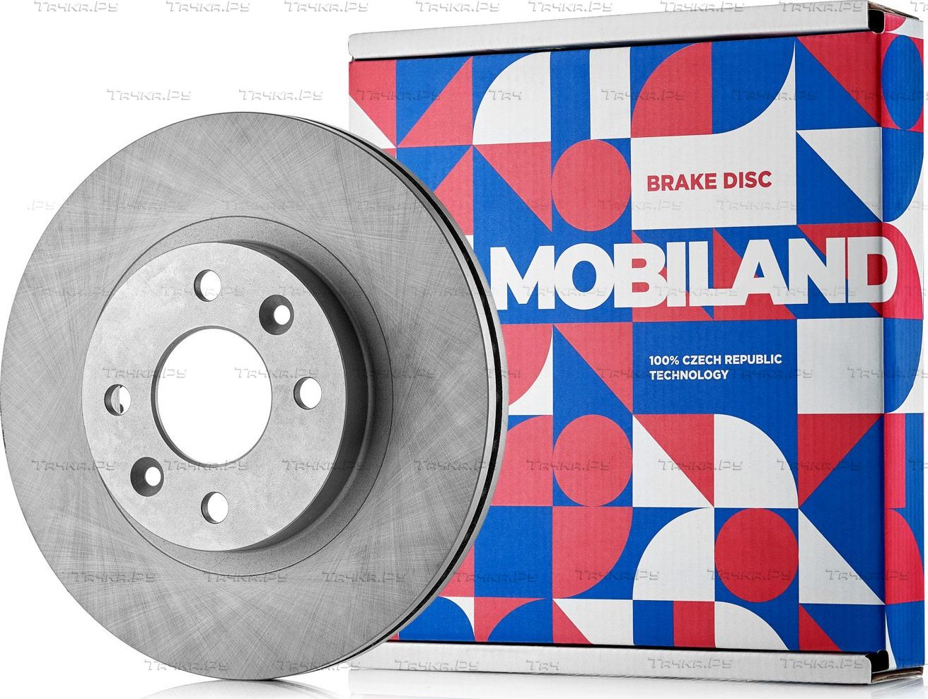 Тормозной диск Mobiland передний для Renault Clio I 1990-1998. Артикул 416102731