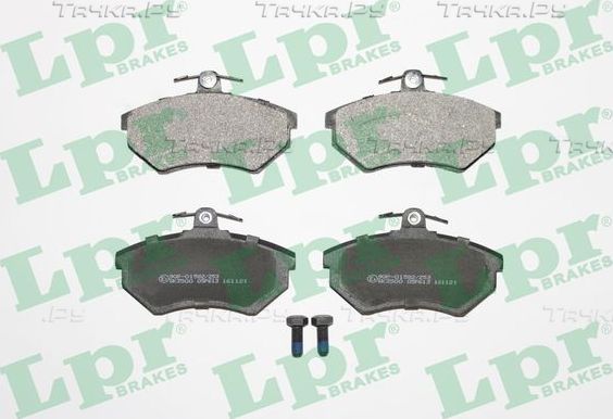 Тормозные колодки LPR передние для SEAT Toledo I 1991-1998. Артикул 05P613