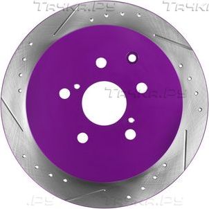 Тормозной диск NiBK задний для Toyota Highlander III (U50) 2014-2019. Артикул RN1473DSET