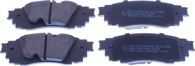 Тормозные колодки Denckermann. Артикул B111480