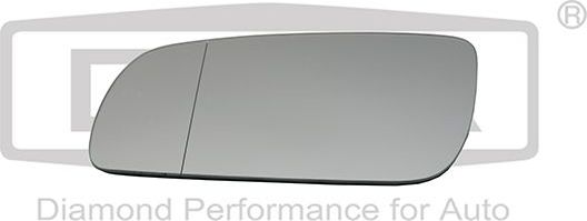 Зеркальное стекло бокового зеркала DPA левое для SEAT Toledo II 1998-2006. Артикул 88570105102