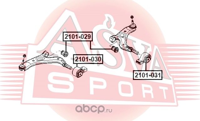 САЙЛЕНТБЛОК (Asva). Артикул 2101029