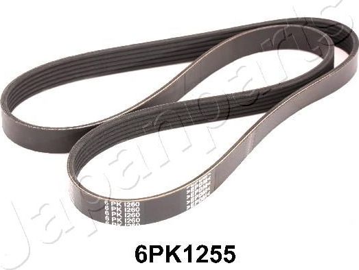 Приводной ремень поликлиновой Japanparts. Артикул DV-6PK1255