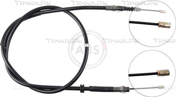 Трос ручника (тросик ручного тормоза) ABS. Артикул K12125
