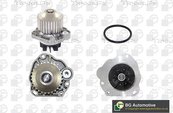 Помпа (водяной насос) BGA для Peugeot 807 I 2002-2014. Артикул CP7082T