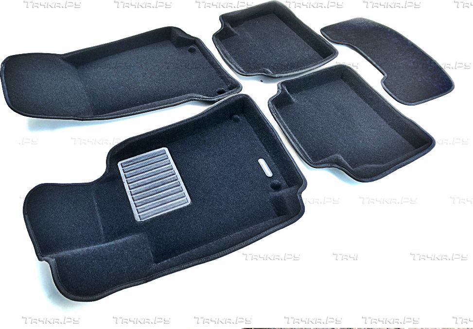 Коврики текстильные Euromat 3D Business для салона Mercedes-Benz E-Class W213 2016-2026. Артикул EMC3D-003519