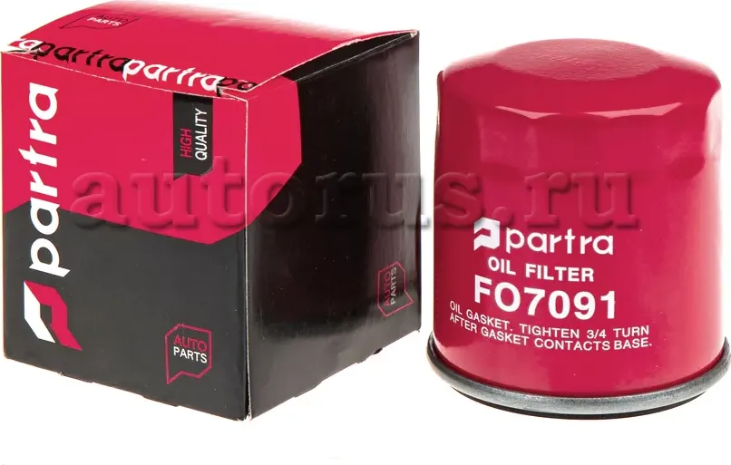 Фильтр масляный (Partra). Артикул FO7091