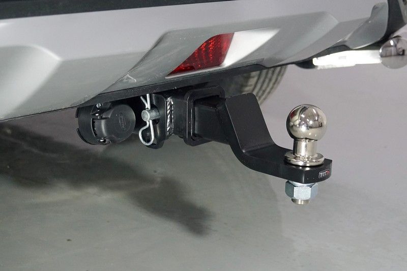 Фаркоп ТСС оцинкованный под американский квадрат для Kia Seltos 2020-2022. Артикул TCU00153