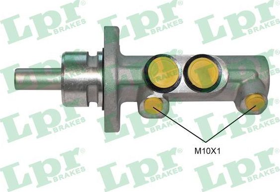 Тормозной цилиндр главный LPR (алюминий) для Renault Megane I 1996-2003. Артикул 1987