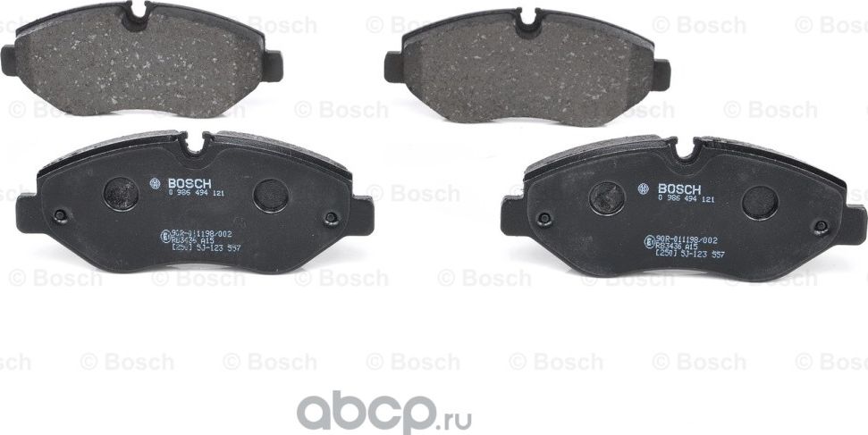 Колодки тормозные передние (Bosch) Bosch. Артикул 986494121