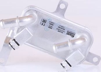 Радиатор масляный (маслоохладитель) для АКПП Nissens (алюминий). Артикул 91109