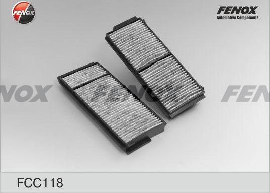 Салонный фильтр Fenox. Артикул FCC118