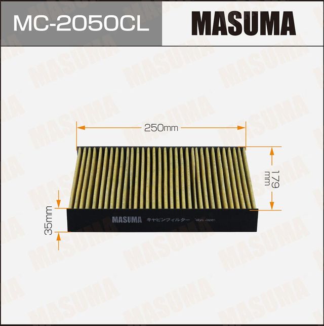 Фильтр салона (Masuma). Артикул MC-2050CL