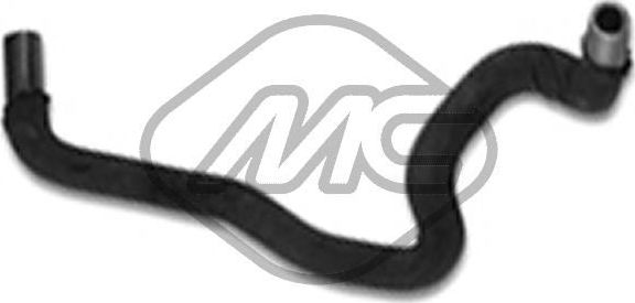 Патрубок радиатора (системы охлаждения) Metalcaucho для Peugeot 607 I 2000-2005. Артикул 99659