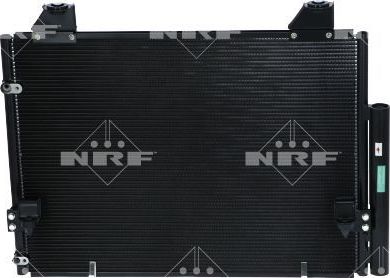Радиатор кондиционера (конденсатор) NRF EASY FIT. Артикул 350409
