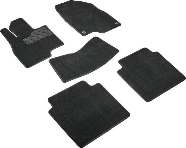 Коврики ворсовые Seintex Lux для салона Hongqi H5 I 2017-2022. Артикул 99566