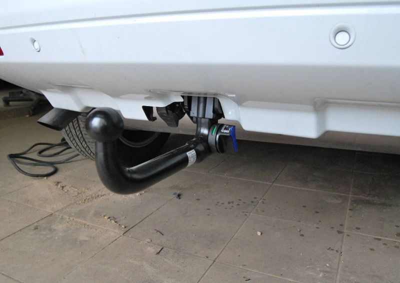 Фаркоп Steinhof для Land Rover Freelander II 2007-2014. Быстросъемный крюк. Артикул L-103