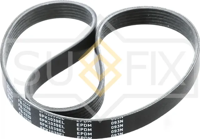 Ремень поликлиновый эластичный 6PK1039EL (Sufix). Артикул FB-3330