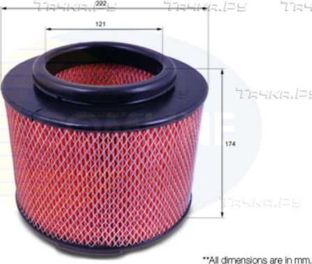 Воздушный фильтр Comline для Toyota Fortuner I 2004-2015. Артикул CTY12190