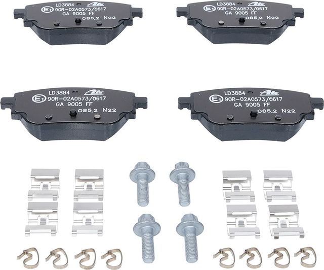 Тормозные колодки ATE Ceramic. Артикул 13.0470-3884.2