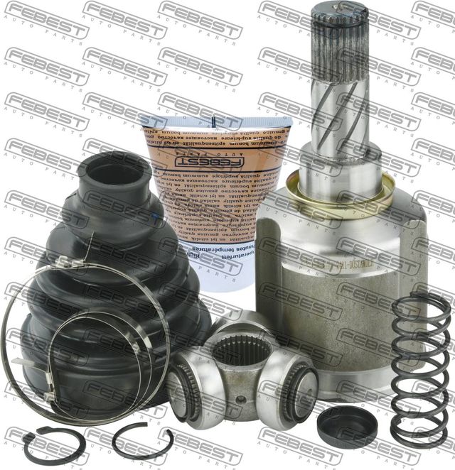 Шрус внутренний (граната) Febest передний левый для Renault Duster I 2011-2020. Артикул 2411-DUSTAWDLH
