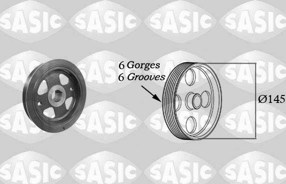 Шкив коленвала Sasic. Артикул 2156071